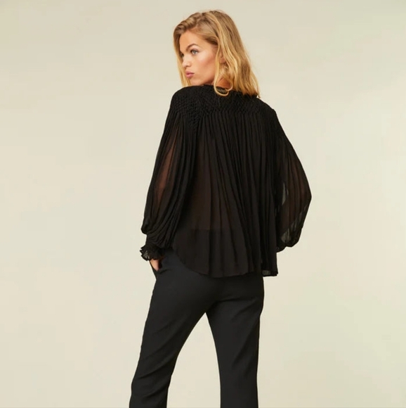 LoveShackFancy Fernanda Blouse - Picture 2 of 12